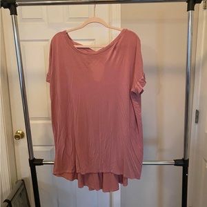 Mauve boutique blouse
